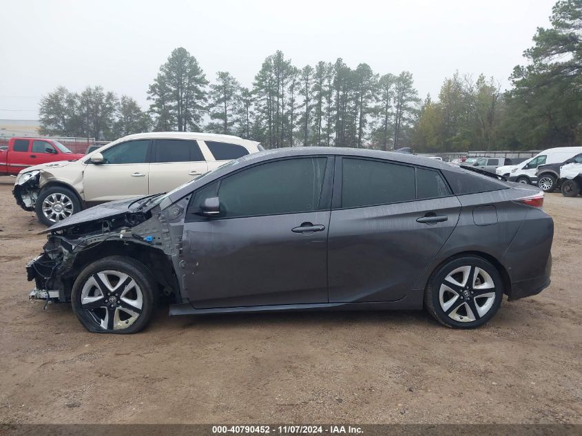 2018 Toyota Prius VIN: JTDKARFU6J3545155 Lot: 40790452