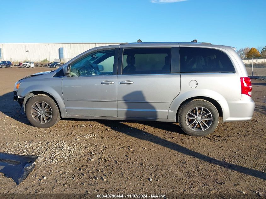 2017 Dodge Grand Caravan Sxt VIN: 2C4RDGCG8HR558144 Lot: 40790464