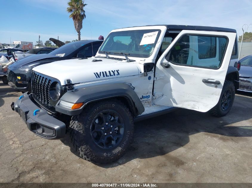 2023 Jeep Wrangler 4Xe 4X4 VIN: 1C4JJXN63PW685724 Lot: 40790477