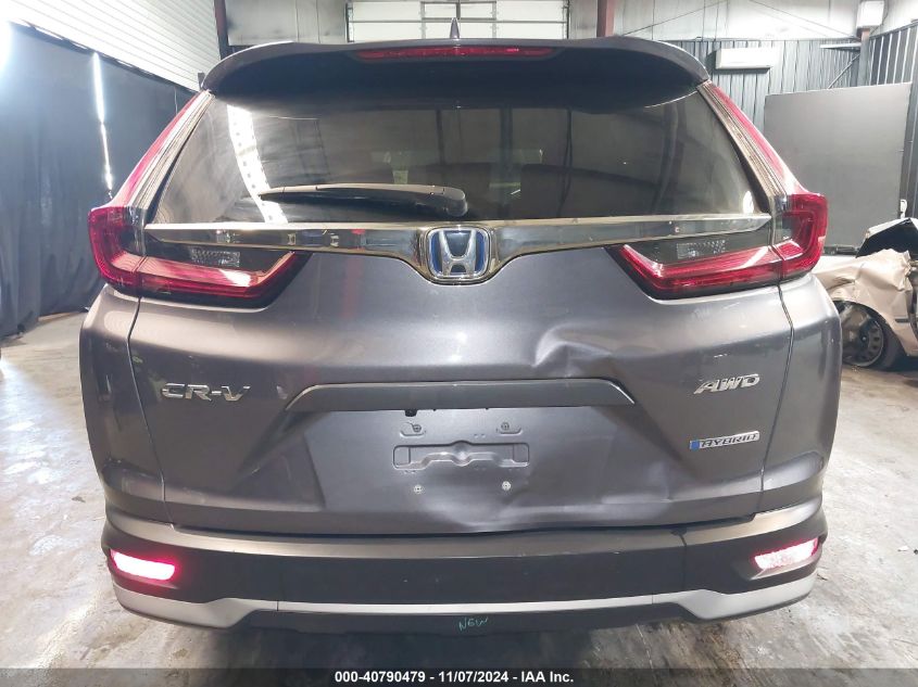 2021 Honda Cr-V Hybrid Ex VIN: 7FART6H54ME035072 Lot: 40790479