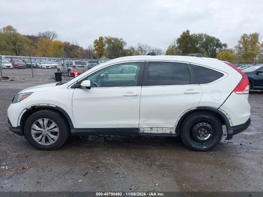 2014 Honda Cr-V Ex-L VIN: 5J6RM4H76EL089576 Lot: 40790492