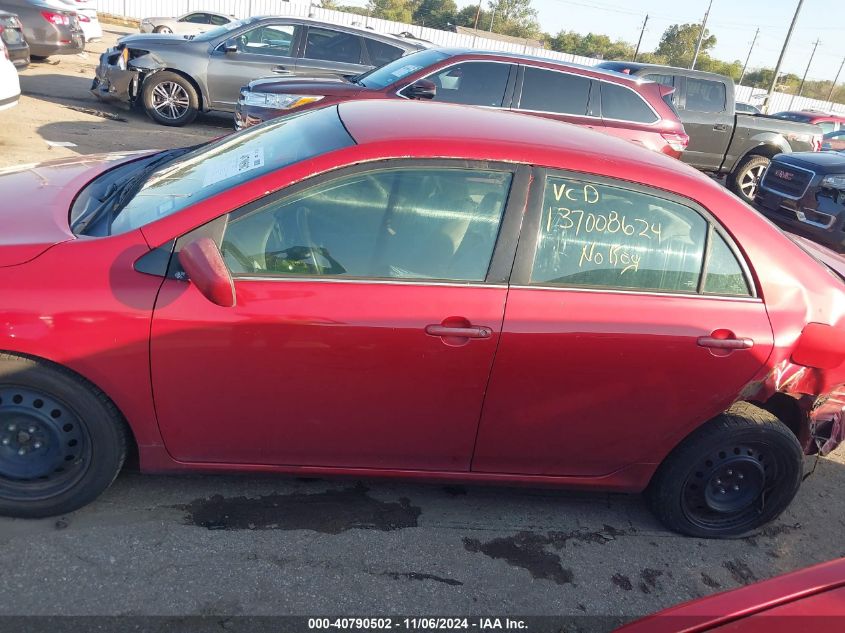 2013 Toyota Corolla Le VIN: 5YFBU4EE3DP161365 Lot: 40790502