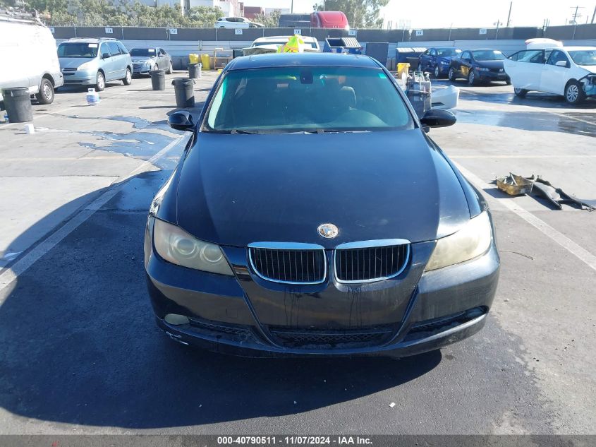 2007 BMW 328I VIN: WBAVA335X7PV68086 Lot: 40790511