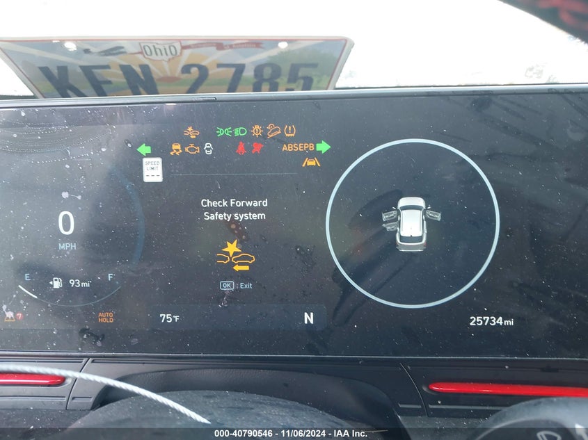 VIN KM8HACA33RU079465 2024 HYUNDAI KONA N LINE