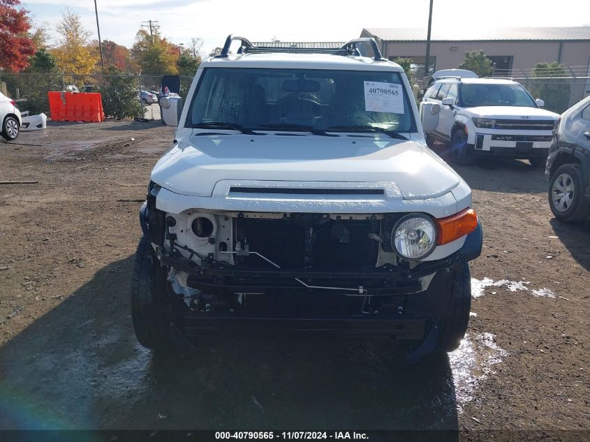 2013 Toyota Fj Cruiser VIN: JTEBU4BF7DK163286 Lot: 40790565