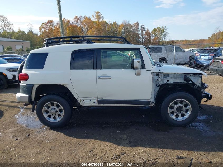 2013 Toyota Fj Cruiser VIN: JTEBU4BF7DK163286 Lot: 40790565