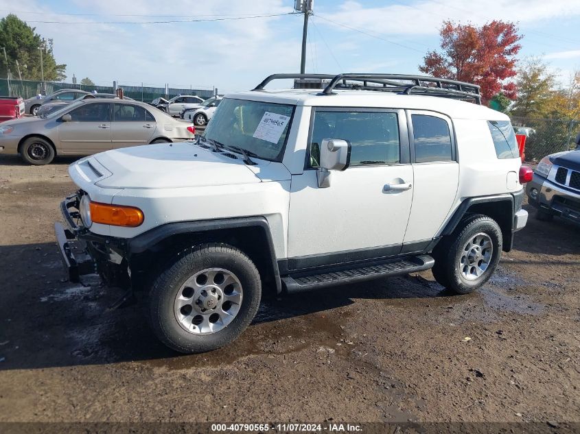 2013 Toyota Fj Cruiser VIN: JTEBU4BF7DK163286 Lot: 40790565