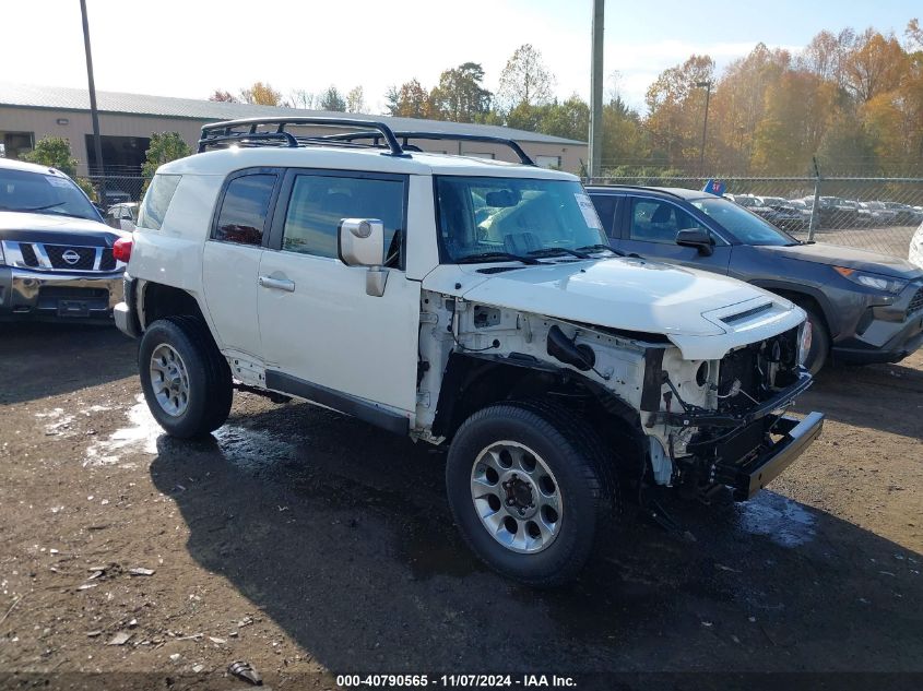 2013 Toyota Fj Cruiser VIN: JTEBU4BF7DK163286 Lot: 40790565