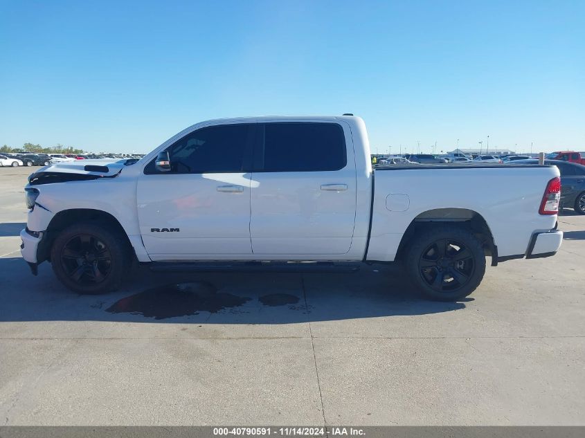 2022 Ram 1500 Lone Star 4X4 5'7 Box VIN: 1C6SRFFT1NN229243 Lot: 40790591