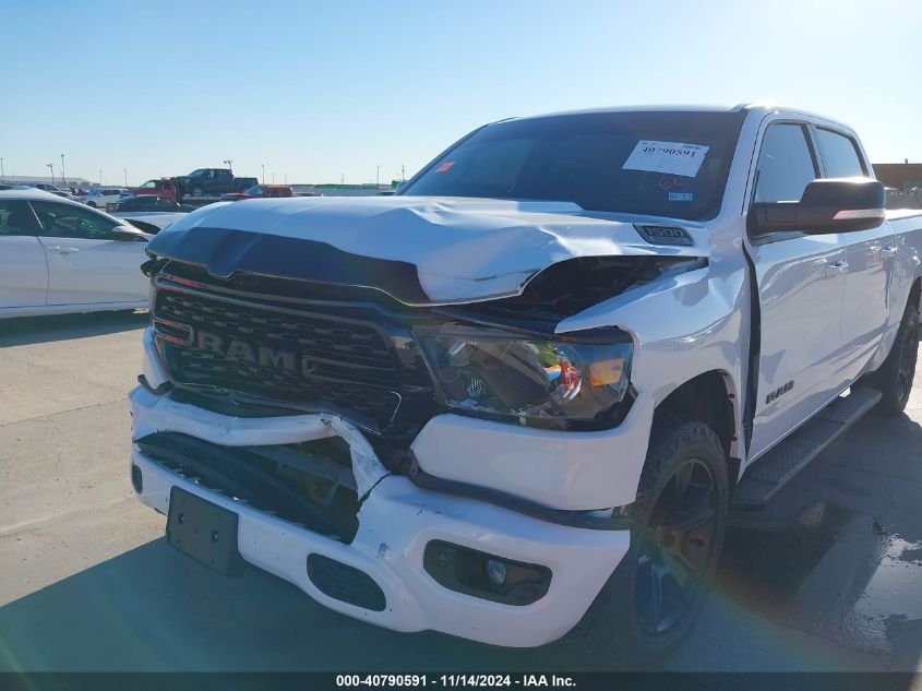 2022 Ram 1500 Lone Star 4X4 5'7 Box VIN: 1C6SRFFT1NN229243 Lot: 40790591