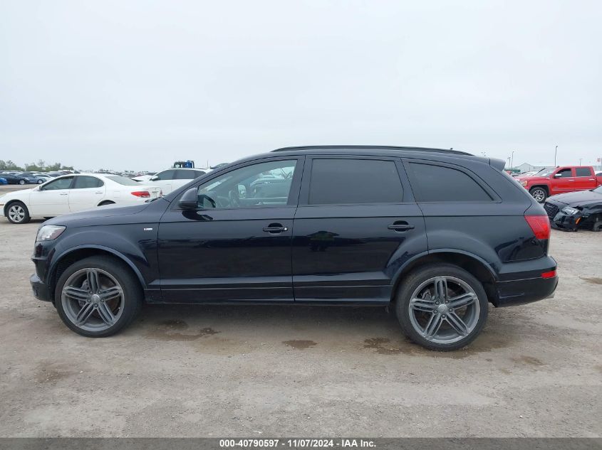 2013 Audi Q7 3.0 Tdi Premium VIN: WA1WMAFE9DD015936 Lot: 40790597