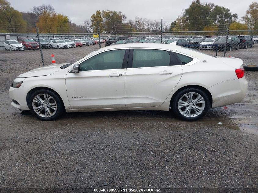 2014 Chevrolet Impala 1Lt VIN: 2G1115SL4E9198786 Lot: 40790599