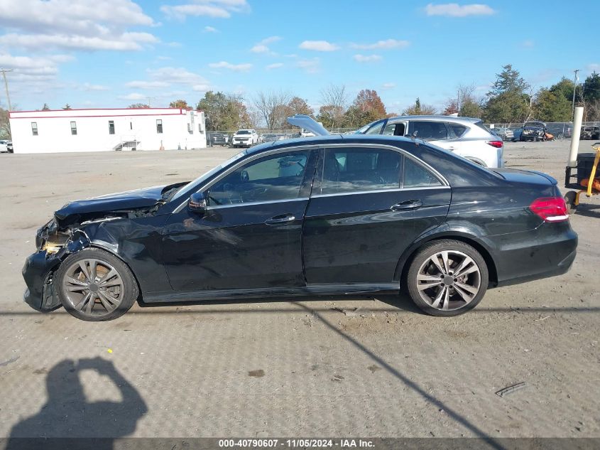 2014 Mercedes-Benz E 350 4Matic VIN: WDDHF8JB9EB021205 Lot: 40790607