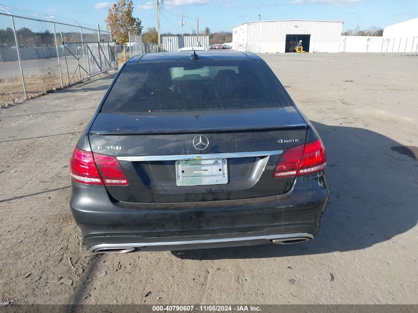 2014 Mercedes-Benz E 350 4Matic VIN: WDDHF8JB9EB021205 Lot: 40790607