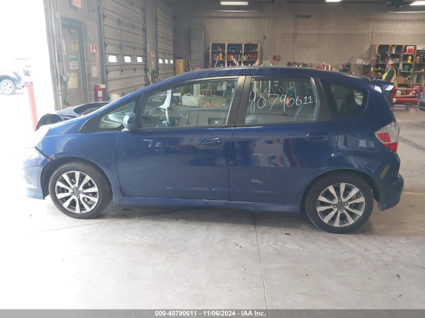 2012 Honda Fit Sport VIN: JHMGE8H53CC006505 Lot: 40790611