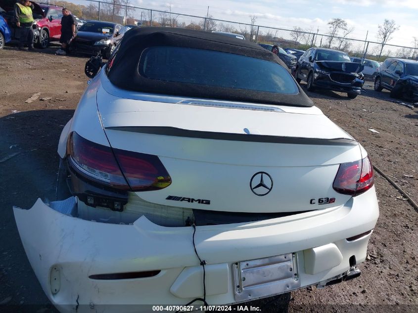 2017 Mercedes-Benz Amg C 63 S VIN: WDDWK8HB7HF535060 Lot: 40790627