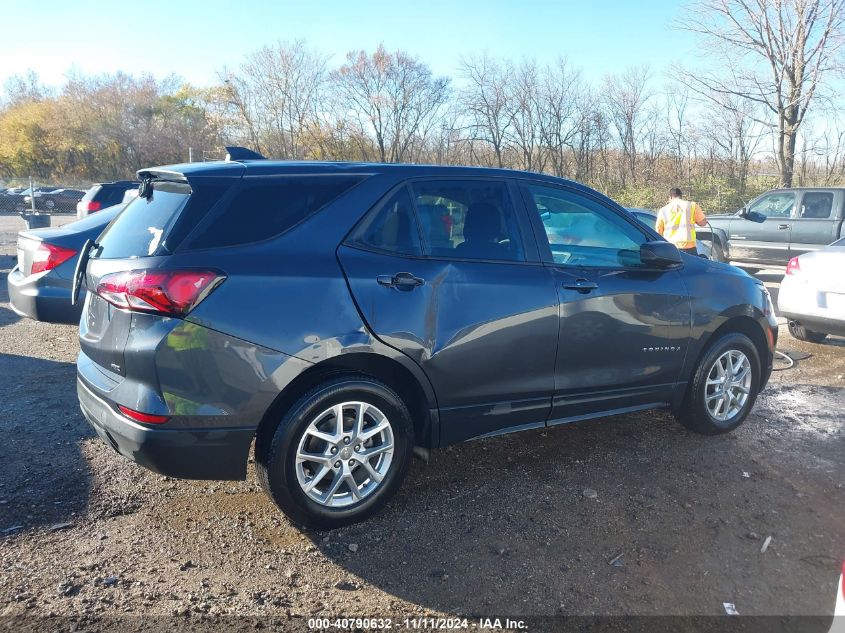 2022 Chevrolet Equinox Awd Ls VIN: 3GNAXSEV9NS246715 Lot: 40790632