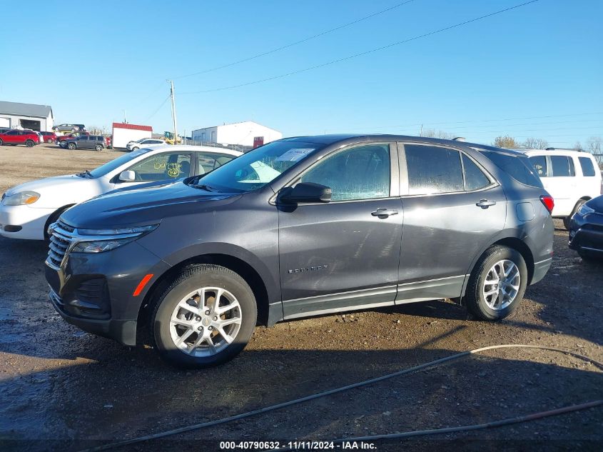 2022 Chevrolet Equinox Awd Ls VIN: 3GNAXSEV9NS246715 Lot: 40790632