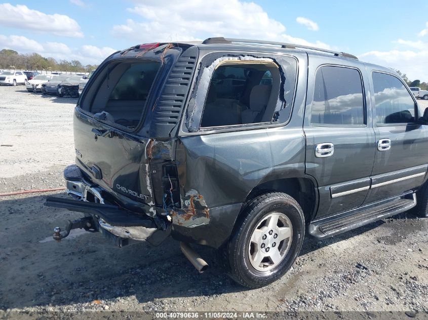 2004 Chevrolet Tahoe Ls VIN: 1GNEC13V64J278659 Lot: 40790636