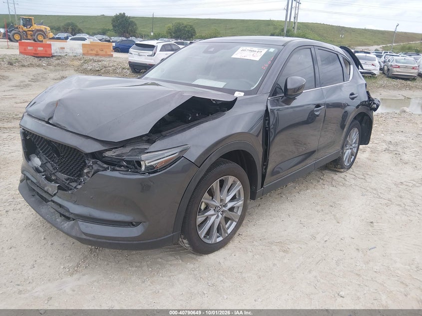 Vin: jm3kfbdm0m1497154, lot: 41280134, mazda cx-5 grand touring 20212