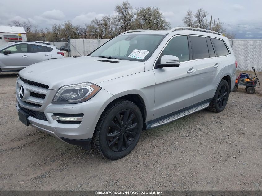 2013 Mercedes-Benz Gl 450 4Matic VIN: 4JGDF7CE4DA155520 Lot: 40790654