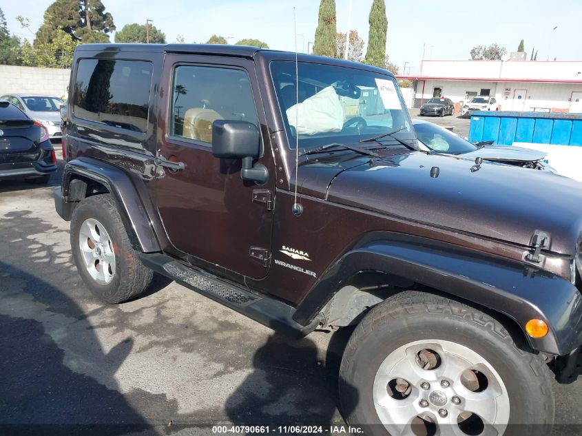 2013 Jeep Wrangler Sahara VIN: 1C4AJWBG3DL677093 Lot: 40790661