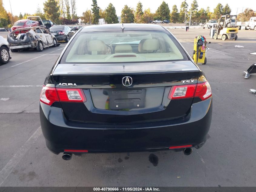 2010 Acura Tsx 2.4 VIN: JH4CU2F64AC019013 Lot: 40790666