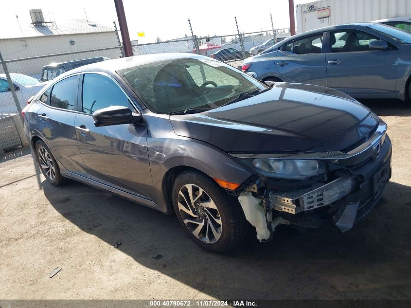 2018 Honda Civic Ex VIN: 19XFC2F77JE203137 Lot: 40790672