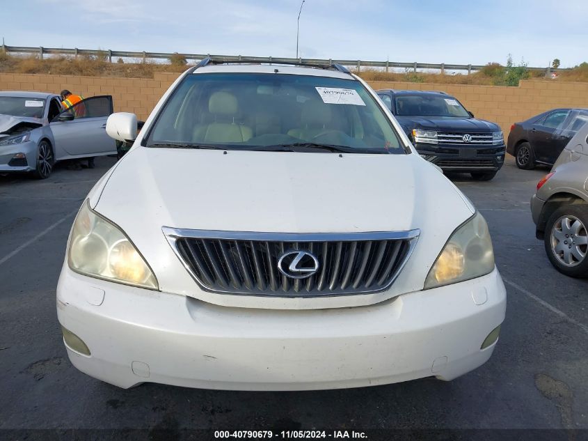 2008 Lexus Rx 350 VIN: 2T2GK31UX8C050946 Lot: 40790679