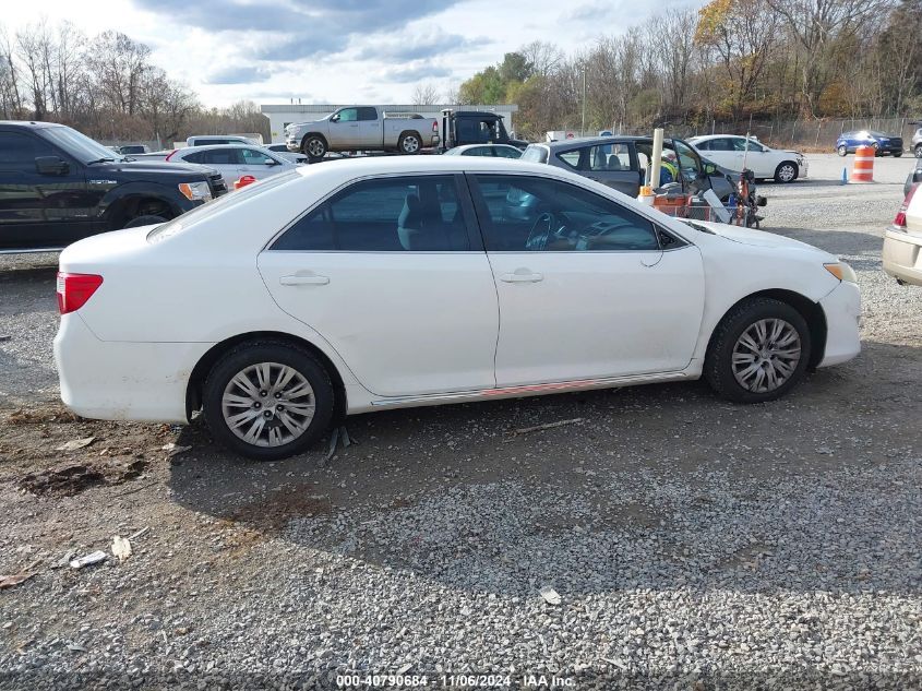 2012 Toyota Camry Le VIN: 4T1BF1FK1CU554615 Lot: 40790684