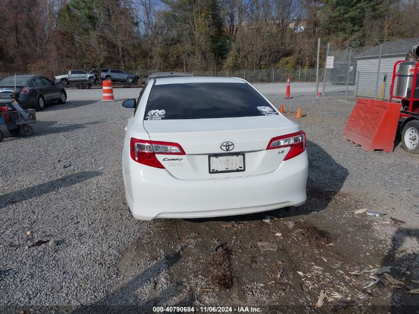 2012 Toyota Camry Le VIN: 4T1BF1FK1CU554615 Lot: 40790684