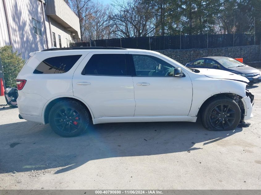 2018 Dodge Durango R/T Awd VIN: 1C4SDJCT4JC462747 Lot: 40790698