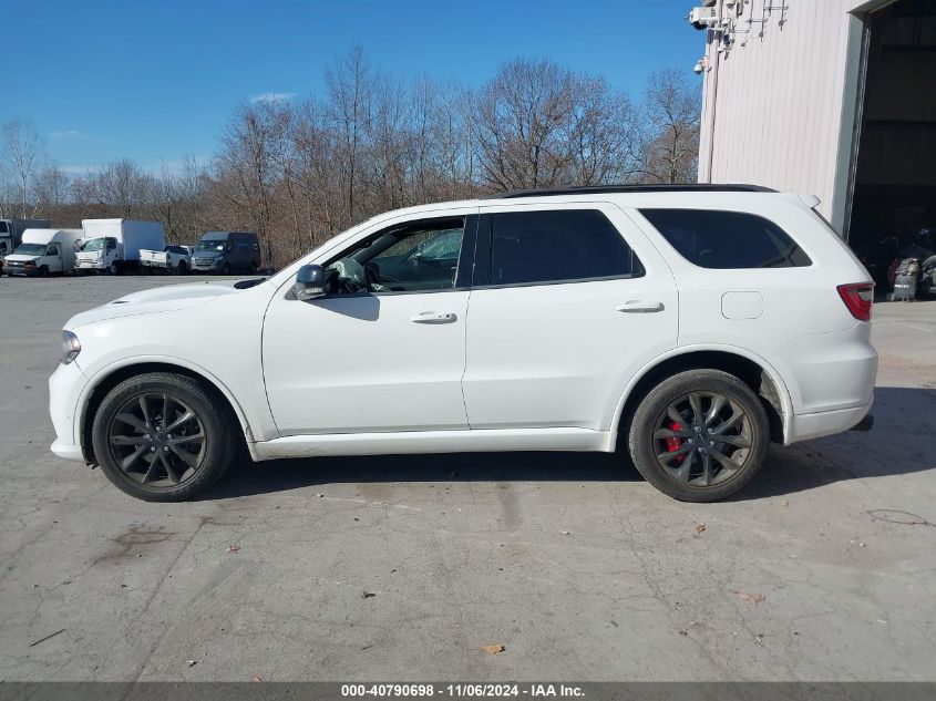 2018 Dodge Durango R/T Awd VIN: 1C4SDJCT4JC462747 Lot: 40790698