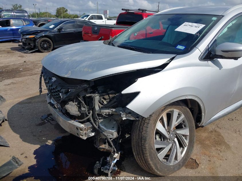 2019 Nissan Murano Sl VIN: 5N1AZ2MJ0KN111223 Lot: 40790705