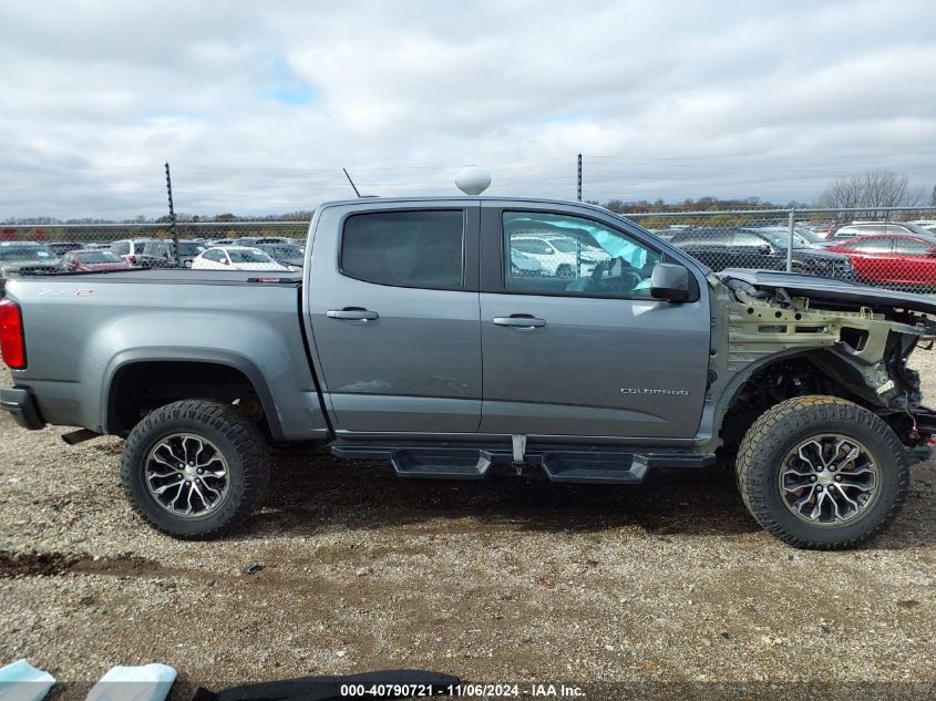 2022 Chevrolet Colorado 4Wd Short Box Zr2 VIN: 1GCGTEEN4N1260295 Lot: 40790721