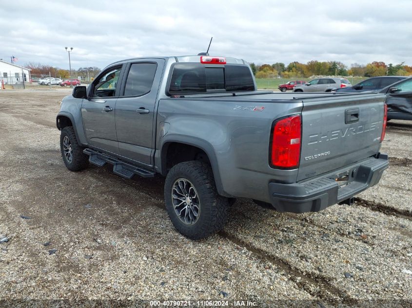 VIN 1GCGTEEN4N1260295 2022 Chevrolet Colorado, 4Wd... no.3