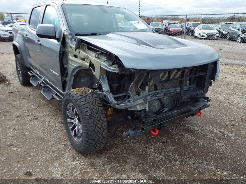 2022 Chevrolet Colorado 4Wd Short Box Zr2 VIN: 1GCGTEEN4N1260295 Lot: 40790721