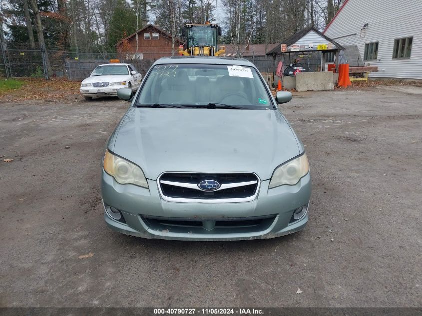 2009 Subaru Legacy 2.5I VIN: 4S3BL616996218308 Lot: 40790727