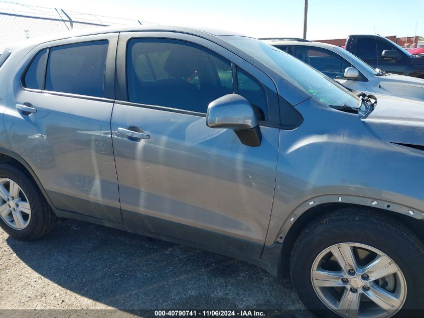 2020 Chevrolet Trax Fwd Ls VIN: 3GNCJKSB2LL267997 Lot: 40790741