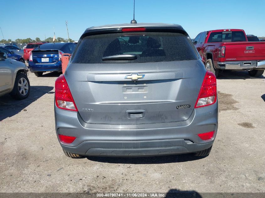 2020 Chevrolet Trax Fwd Ls VIN: 3GNCJKSB2LL267997 Lot: 40790741