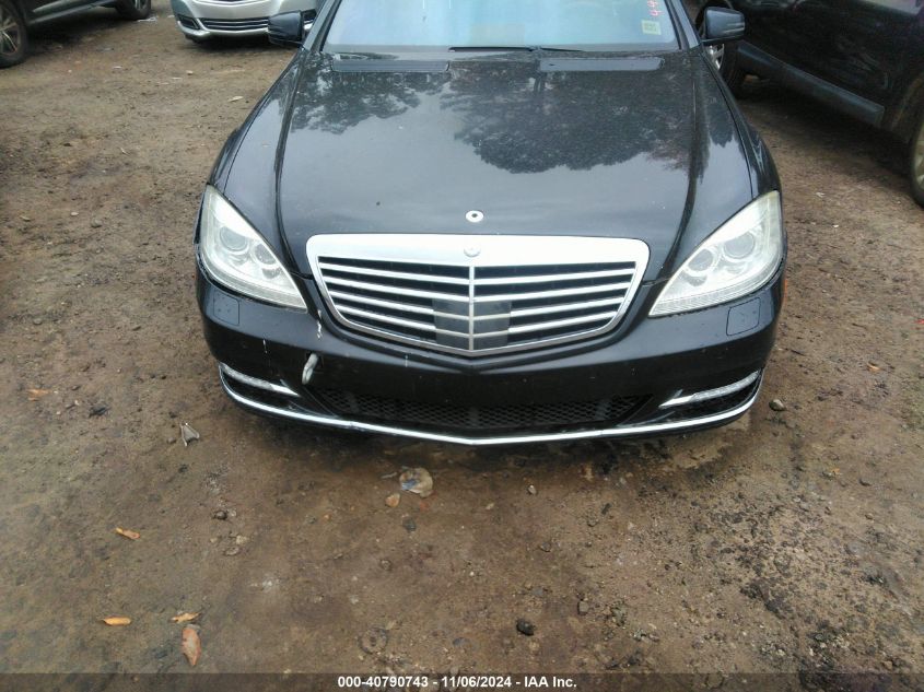 2012 Mercedes-Benz S 550 4Matic VIN: WDDNG9EBXCA443941 Lot: 40790743