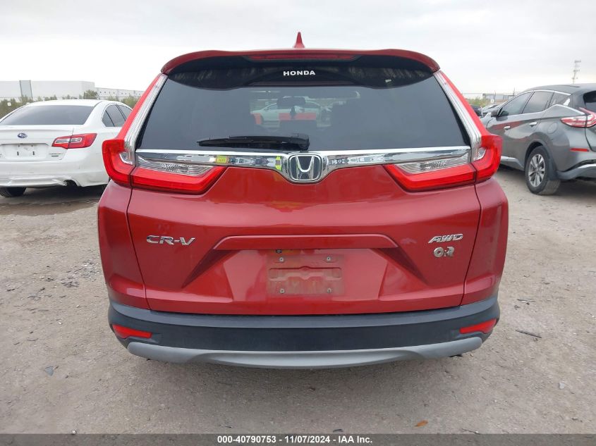 2018 Honda Cr-V Ex-L/Ex-L Navi VIN: 2HKRW2H8XJH654066 Lot: 40790753