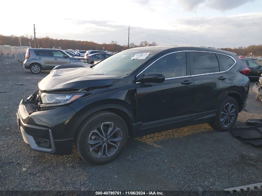 2022 HONDA CR-V AWD EX-L - 5J6RW2H86NL003190