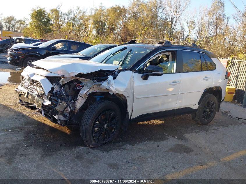 2023 Toyota Rav4 Hybrid Xse VIN: 2T3E6RFV9PW039946 Lot: 40790767