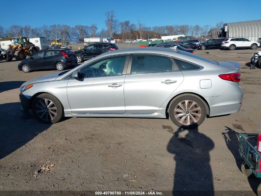 2017 Hyundai Sonata Sport VIN: 5NPE34AFXHH437686 Lot: 40790780