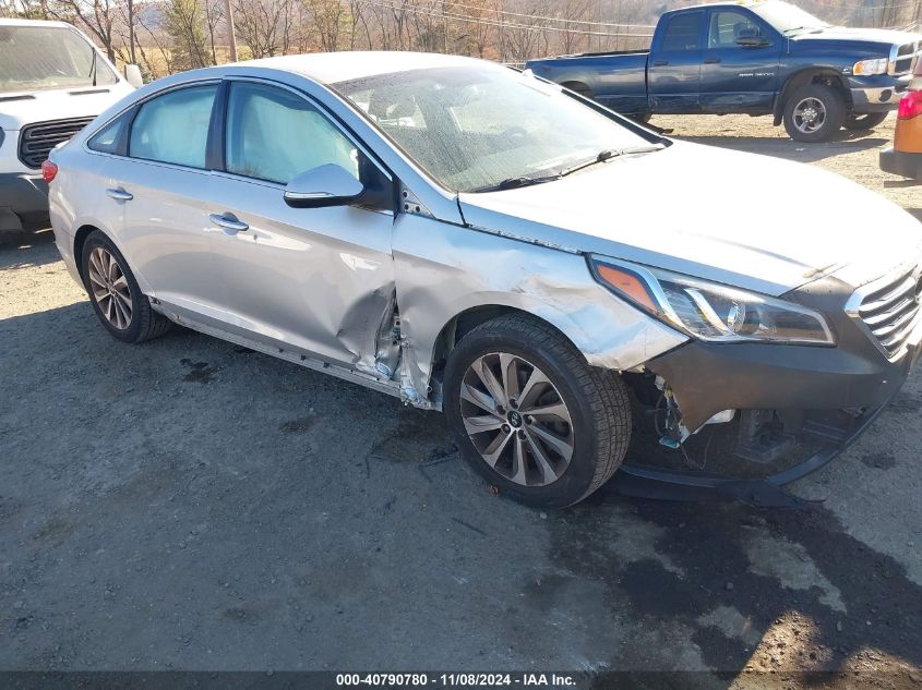 2017 HYUNDAI SONATA SPORT - 5NPE34AFXHH437686