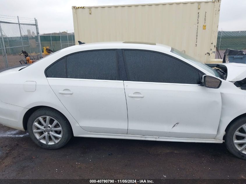 2013 Volkswagen Jetta 2.5L Se VIN: 3VWDP7AJ2DM421182 Lot: 40790790