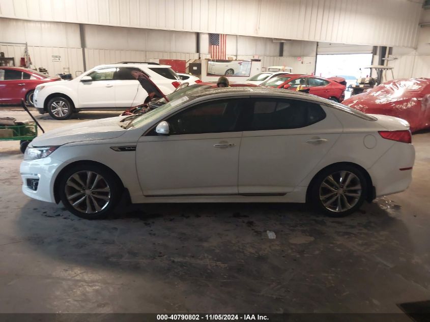 2014 Kia Optima Sxl Turbo VIN: 5XXGR4A6XEG278070 Lot: 40790802