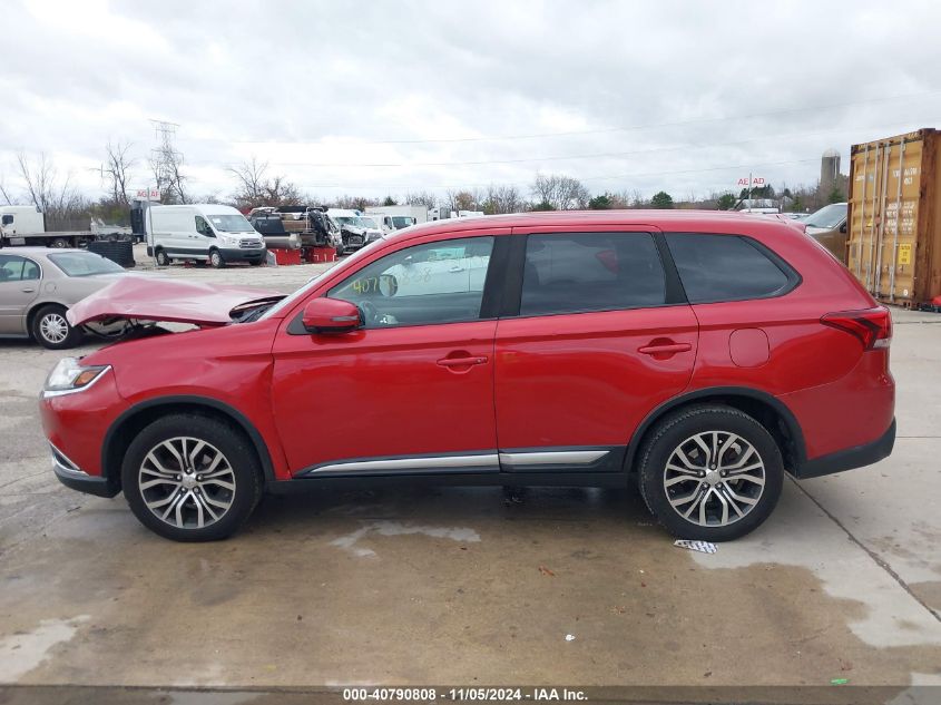 2016 Mitsubishi Outlander Es/Se/Sel VIN: JA4AZ3A33GZ065302 Lot: 40790808