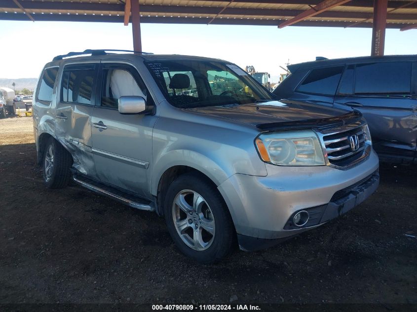 2013 Honda Pilot Ex-L VIN: 5FNYF4H53DB085545 Lot: 40790809